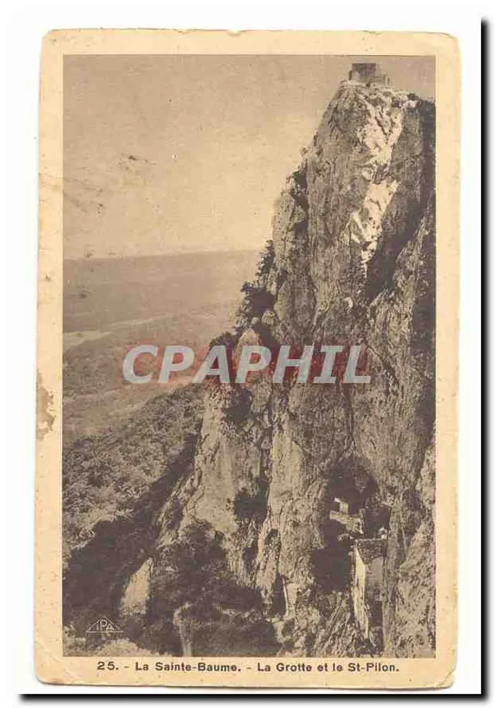 La Sainte-Baume - A Gruta e o São Pilon — n°25 - Frente