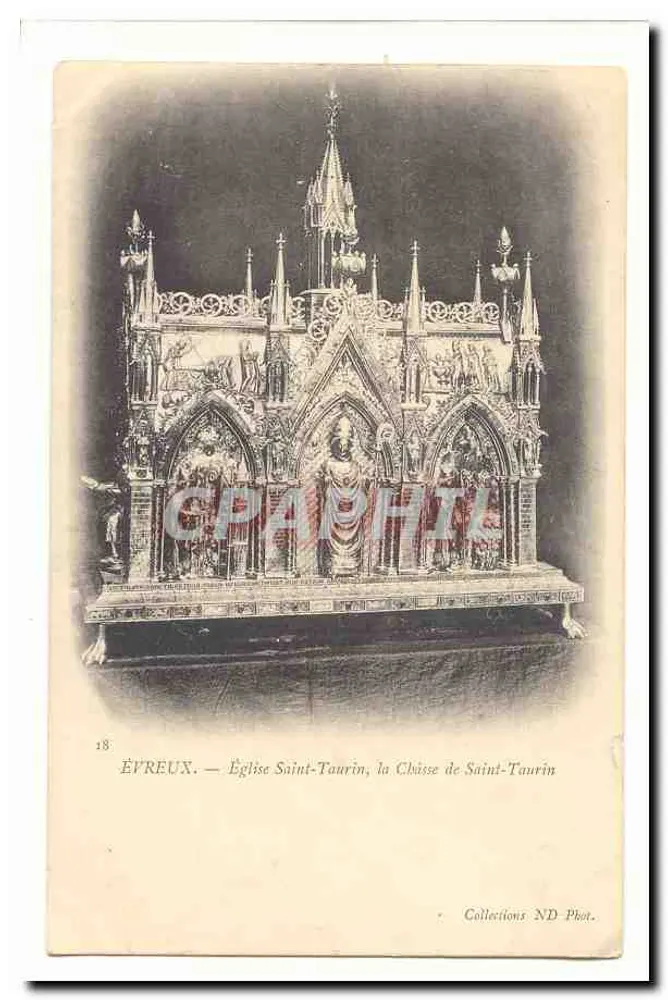 Évreux — Kirche Saint-Tourin, die Reliquienschale Saint-Tourin — Collections ND Phot. - Vorderseite