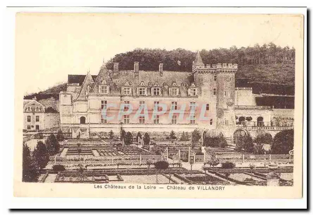 Schloss Villandry — Die Schlösser der Loire - Vorderseite