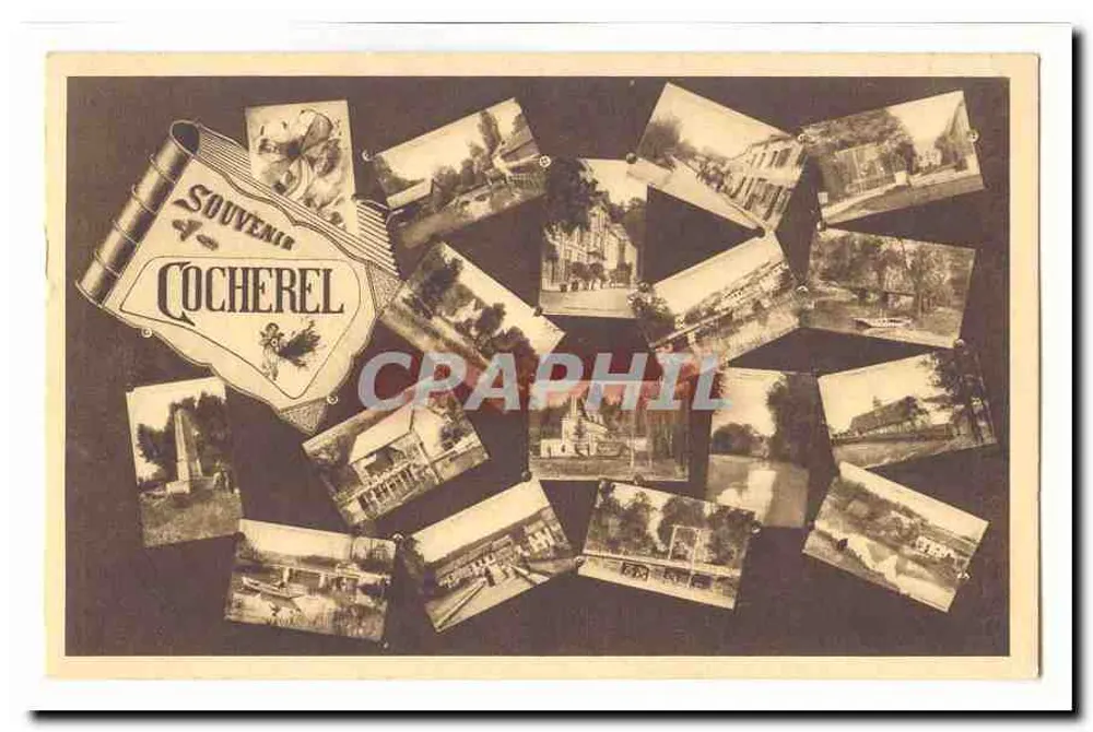 Cocherel — Souvenirs — éditeur inconnu, n° de série non visible - Frente