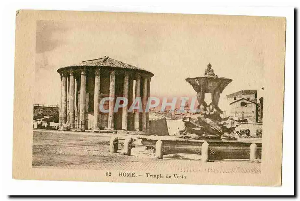 Rom — Tempel der Vesta — 82 - Vorderseite