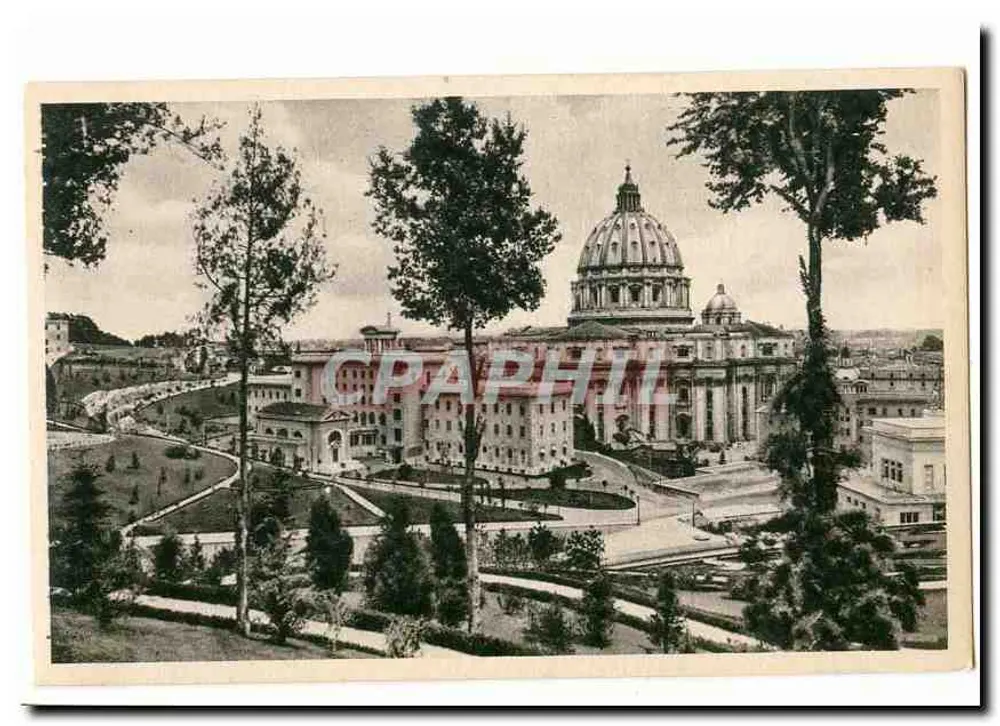 Ansicht der Basilika Saint-Pierre — Rom — Verlag unbekannt - Vorderseite