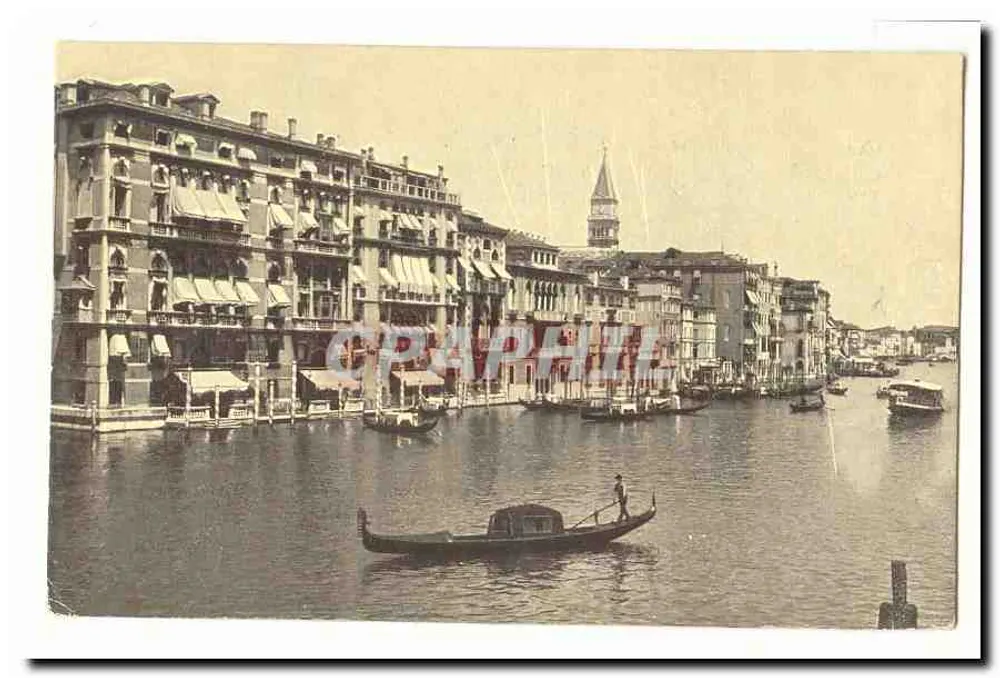 Ausblick auf den Grand Canal in Venedig — Verlag unbekannt, Seriennummer nicht sichtbar - Vorderseite