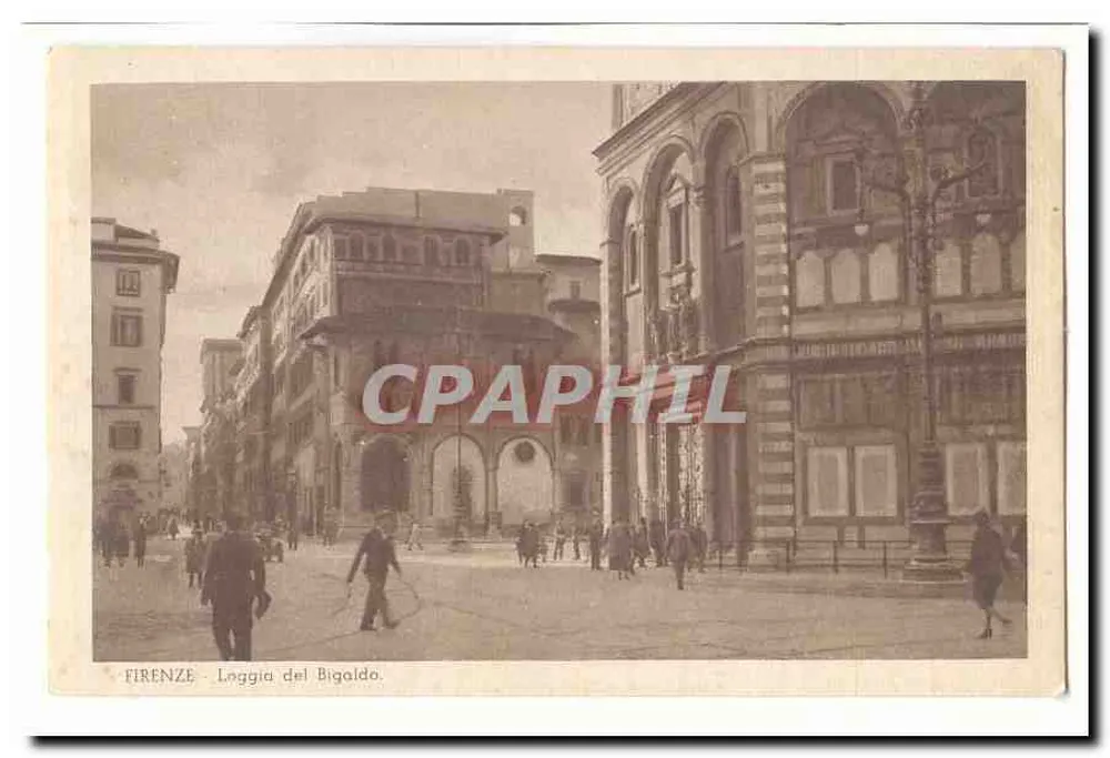 FIRENZE - Loggia del Bigalaldo — unbekannter Verleger, Seriennummer nicht sichtbar - Vorderseite