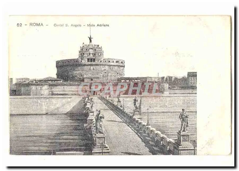 Roma - Castel S. Angelo - Mola Adriana - Graphiti - Vorderseite
