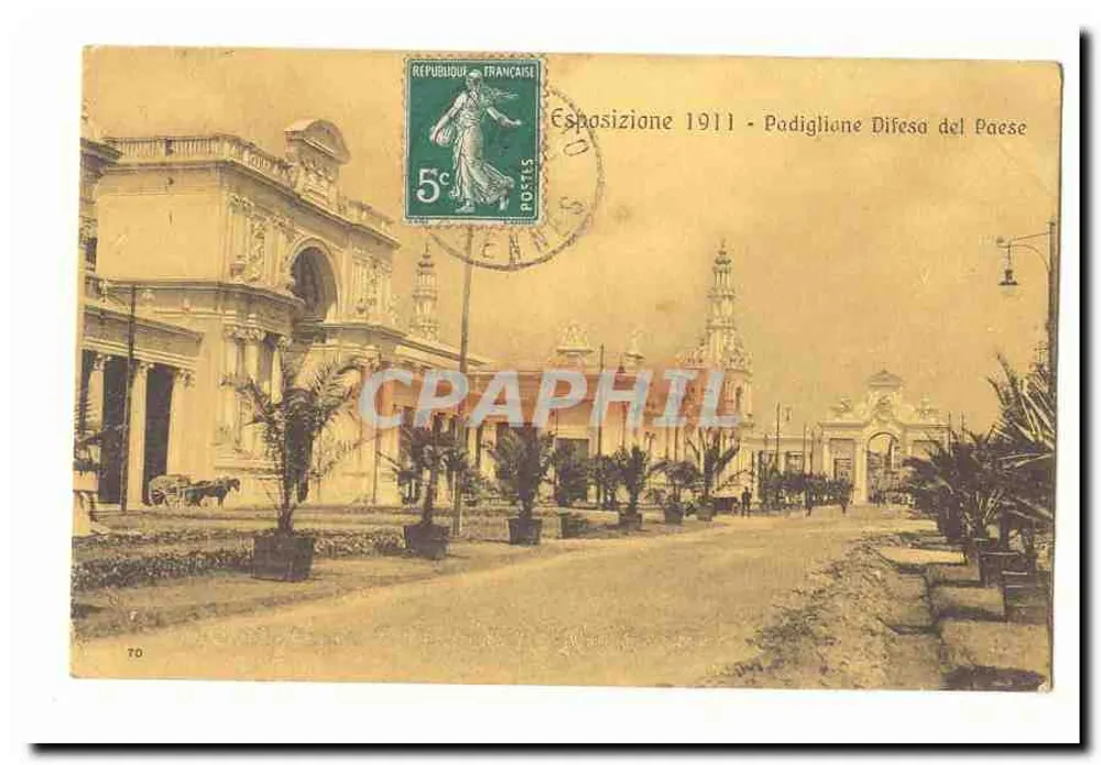Ausstellung 1911 - Padiglione Difesa del Paese — unbekannter Verlag, n° 70 - Vorderseite