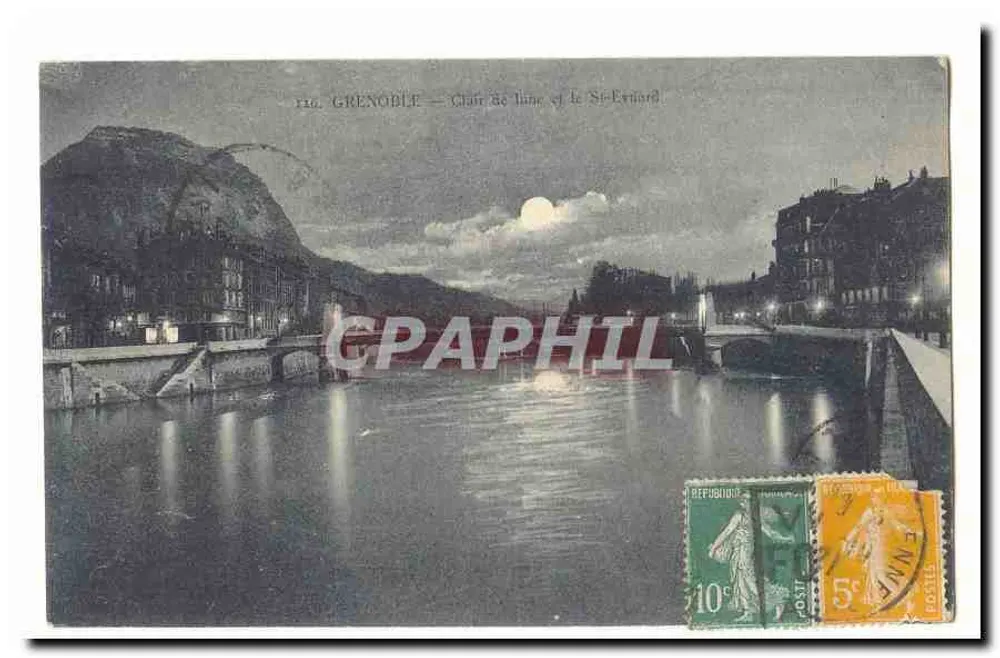 Grenoble — Castelo da Muta e o Ponte do São Érard - Frente