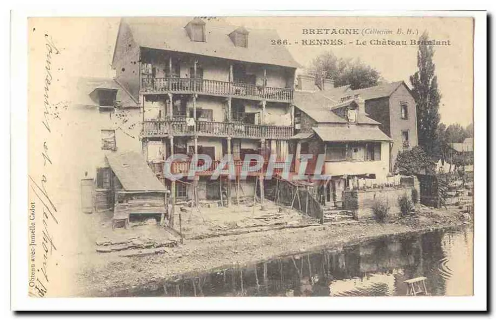 Rennes - Schloss Broulant — Sammlung E. H. — n° 266 - Vorderseite