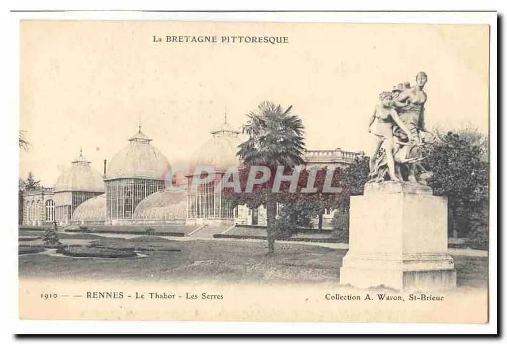Rennes - Le Thabor - Les Serres — Die malerische Bretagne, Sammlung A. Waron, St-Brieuc - Vorderseite