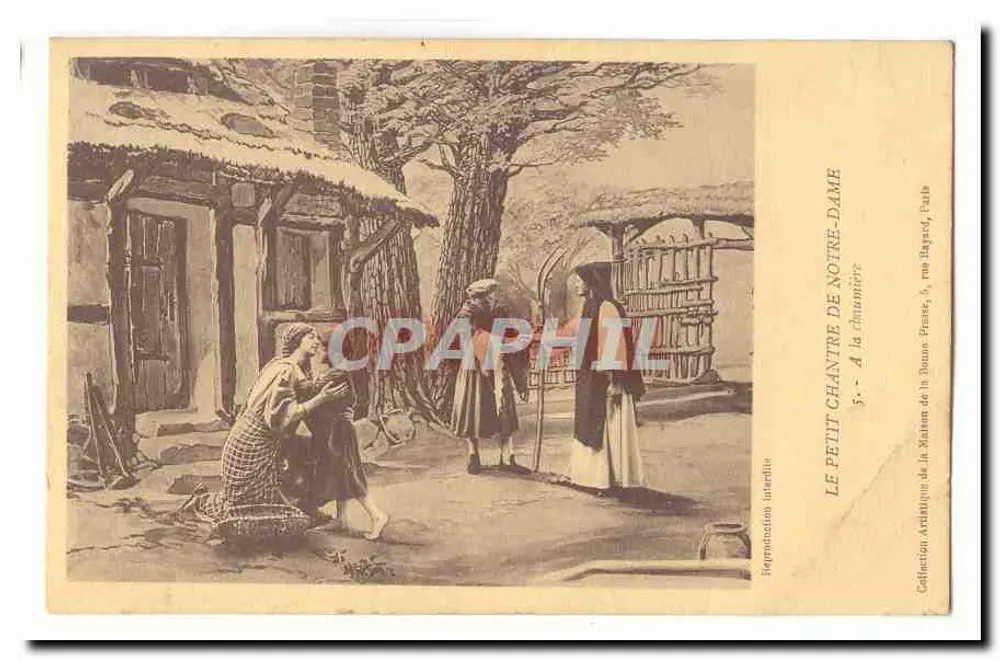 Der kleine Kantor von Notre-Dame — Bei der Kamin — Collection Artistique de la Boune, Paris - Vorderseite