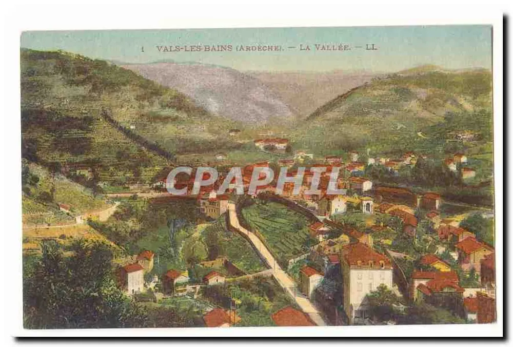 Vals-les-Bains (Ardeche) — A Vale — LL - Frente