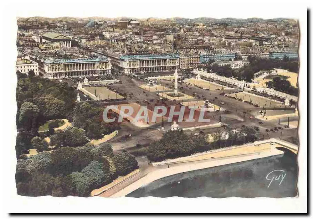 Place de la Concorde — vista aérea — Guy - Frente