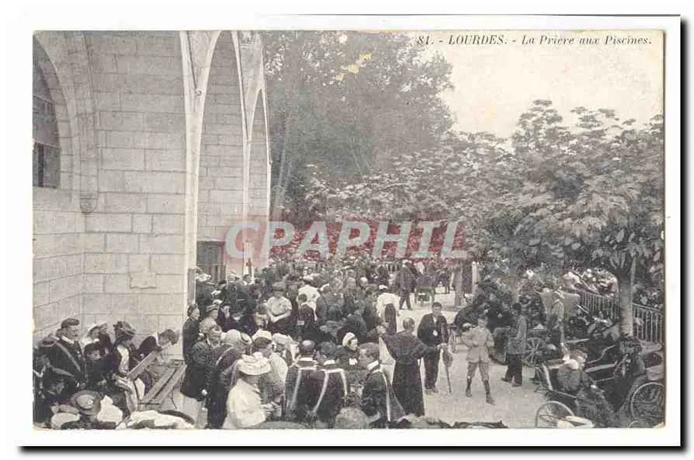 Saint-Lourdes - A Oração nas Piscinas - Frente