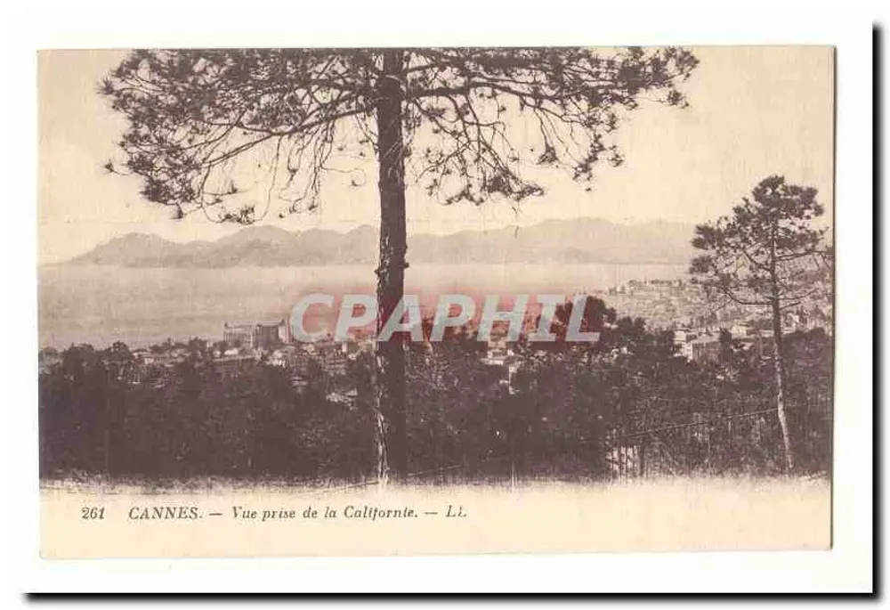 CANNES — Ansicht aus der Californien — L.L. Nr. 261 - Vorderseite