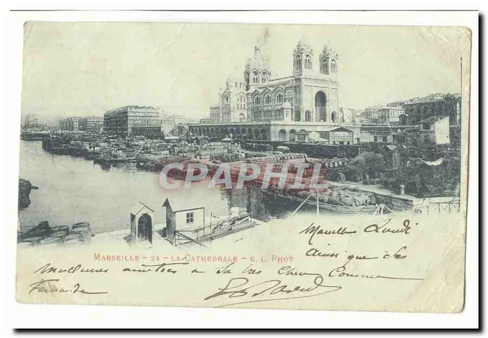 Marseille — La Cathédrale — E. L. Phot - Frente