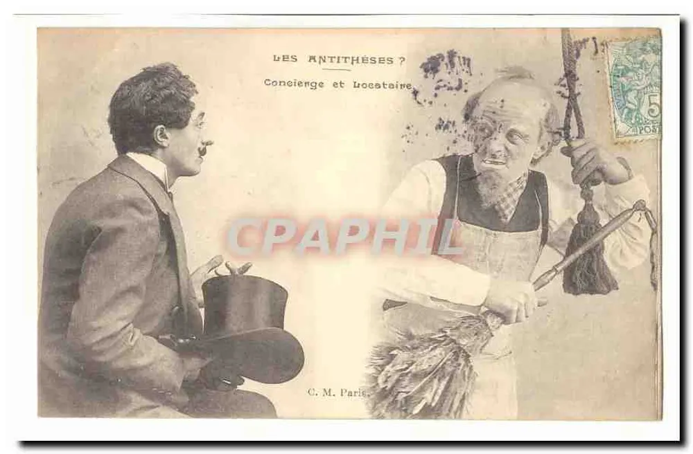 Concierge und Mieter — Die Antithesen? — C. M. Paris - Vorderseite