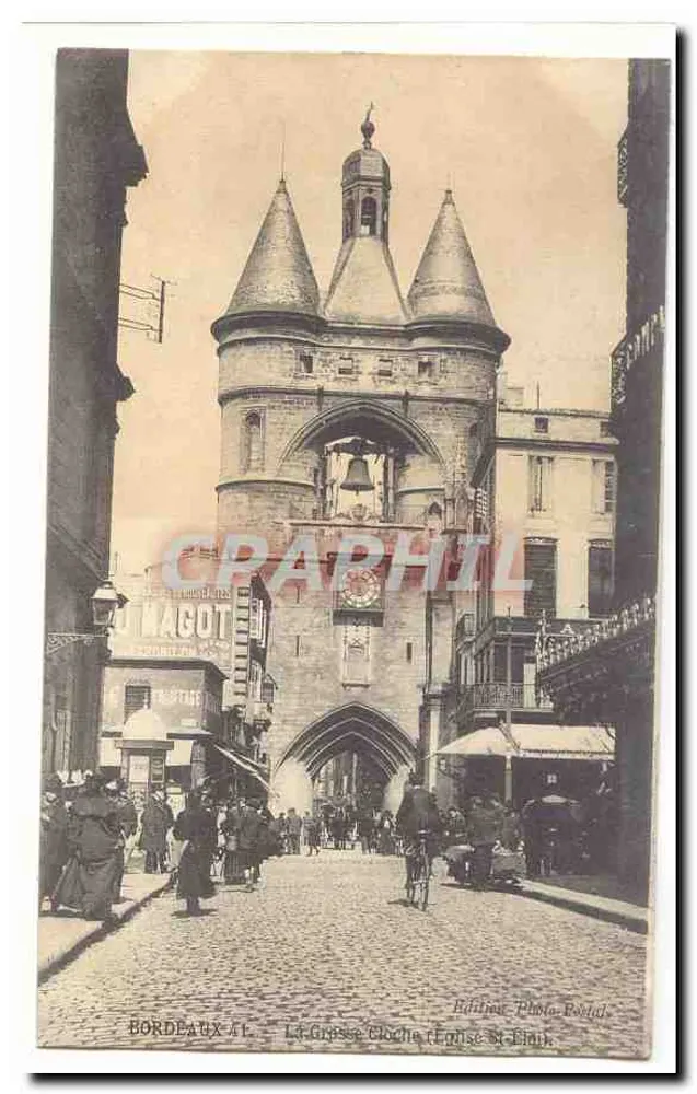 Bordeaux — Die Grasse Cloche (Kirche St-Blancard) — Fotoverlag Boëful - Vorderseite