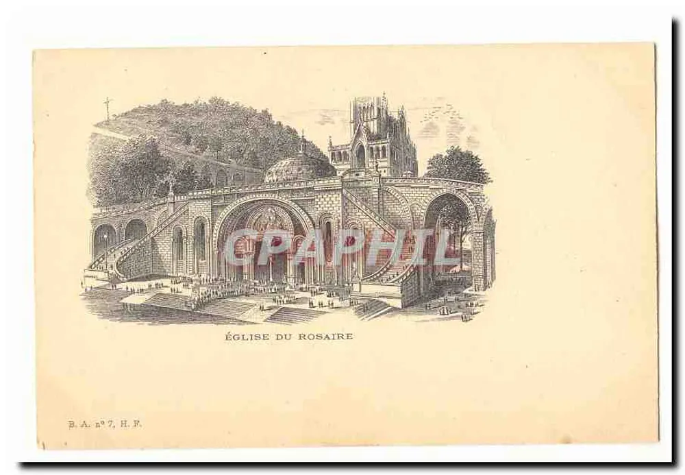 Igreja do Rosário — vista panorâmica — B.A. n°7, H.F. - Frente