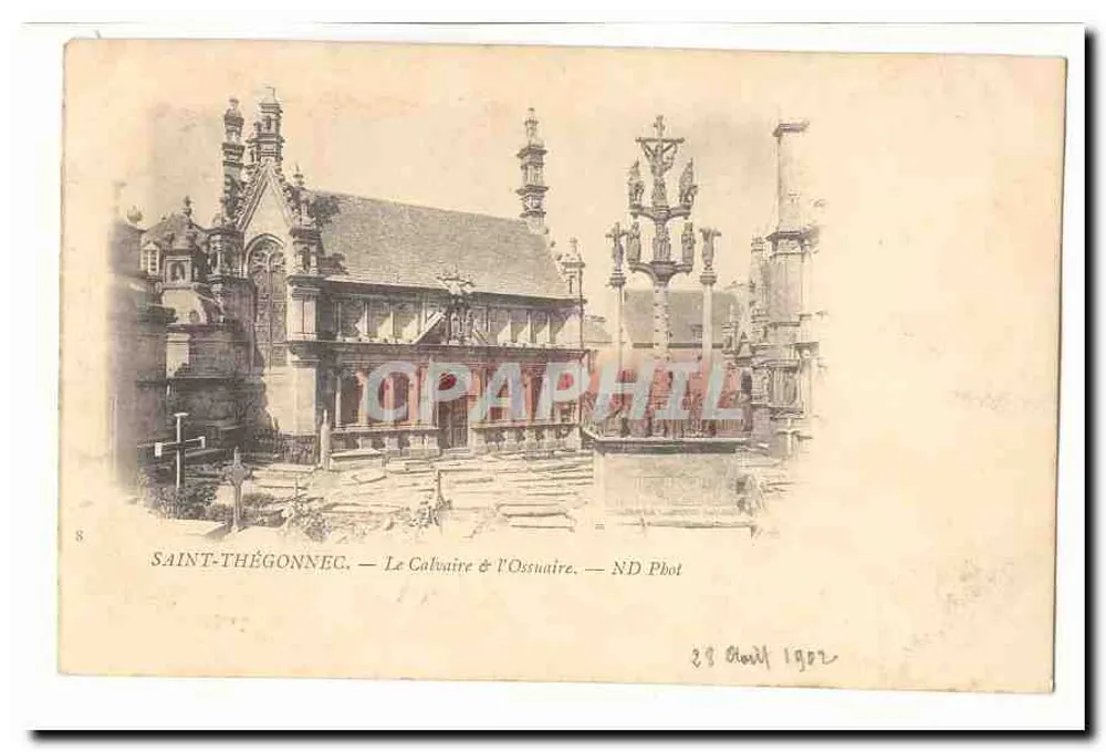 Saint-Thégonnec — Der Calvaire & das Ossarium — ND Phot - Vorderseite