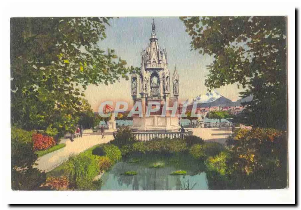 Fonte da Praça da República — Grenoble — número de série não legível - Frente