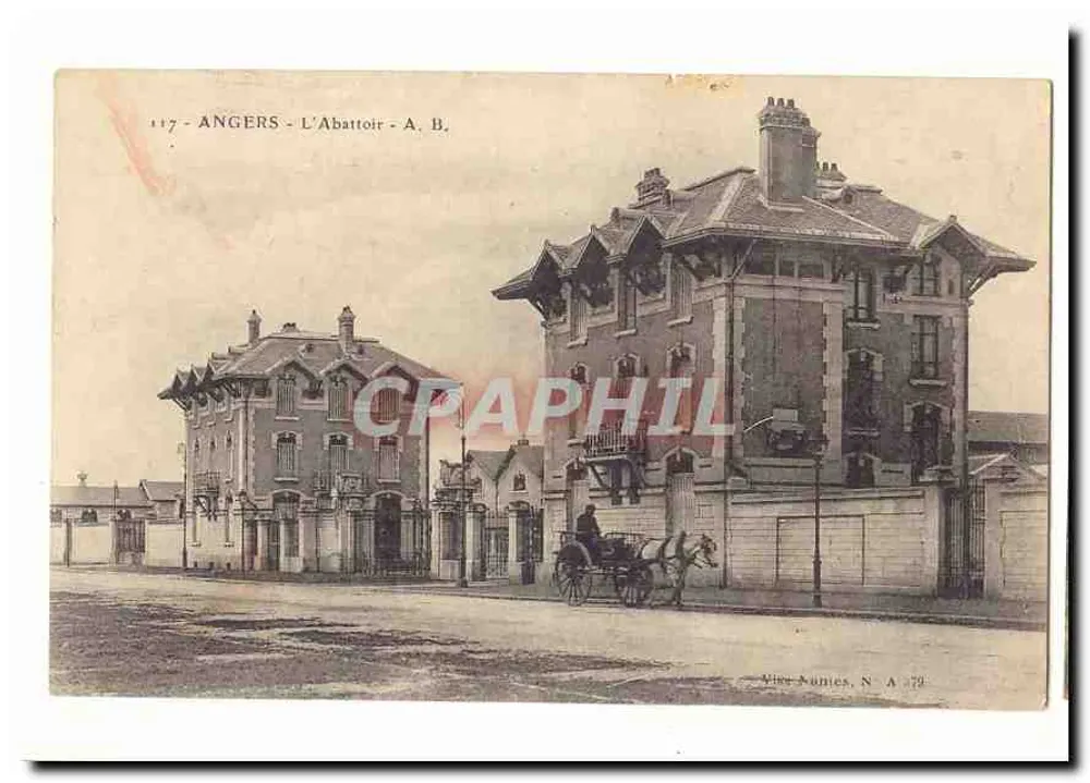 Angers - A Abateira - A. B. — Velho Angers, N. A. 79 - Frente