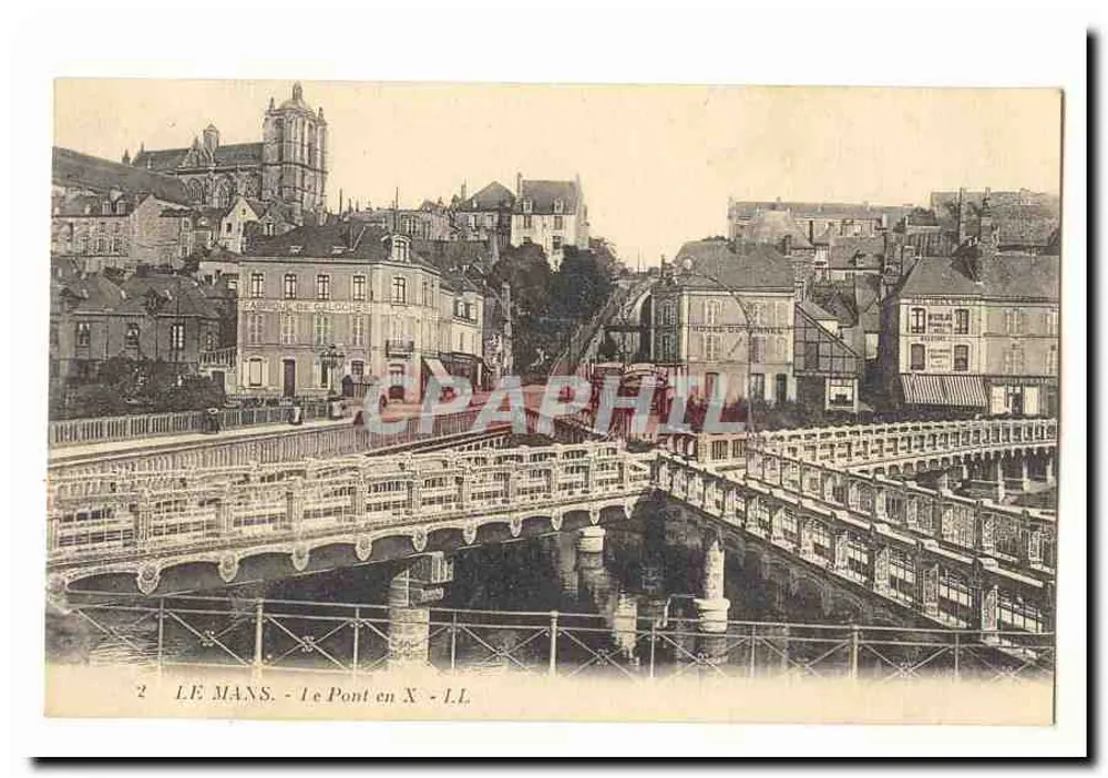 Le Mans - 1º Ponte em X - I.L. - Frente