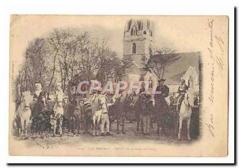 Bédonnés - Halte am Wechsel in Dauré — Sammlung VILLIET, Guignes - Vorderseite