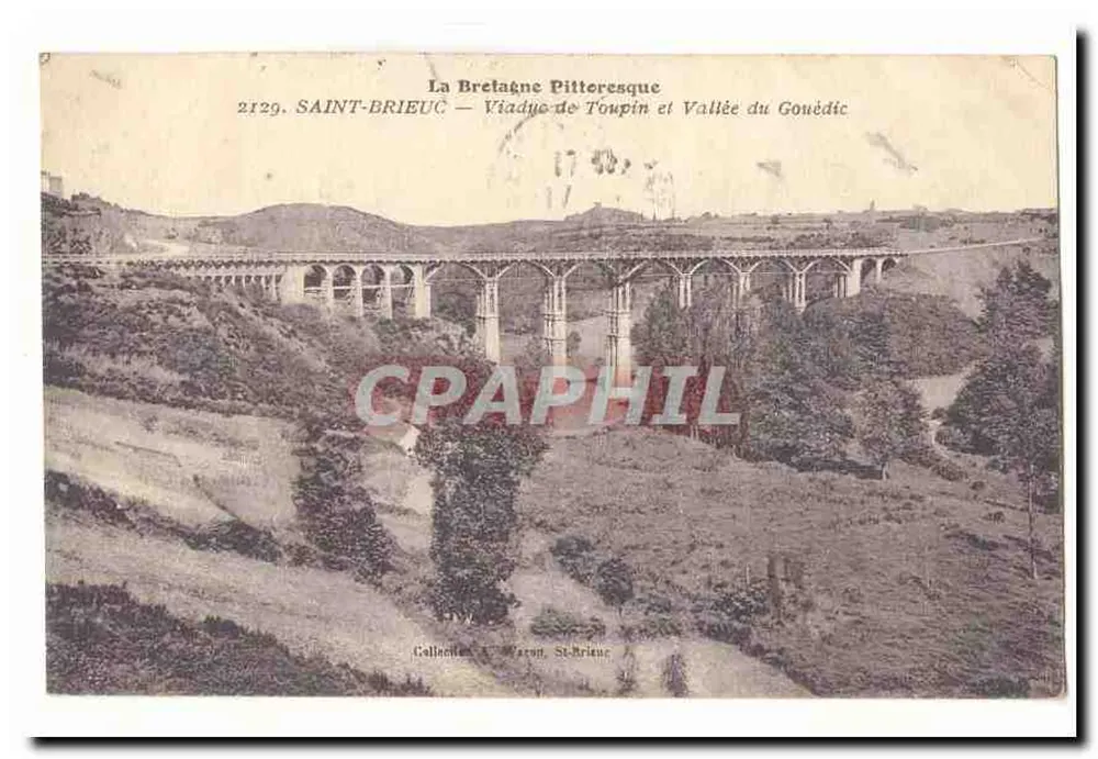 Viadukt von Toupin und Tal von Gouëdic — Saint-Brieuc — La Bretagne Pittoresque - Vorderseite