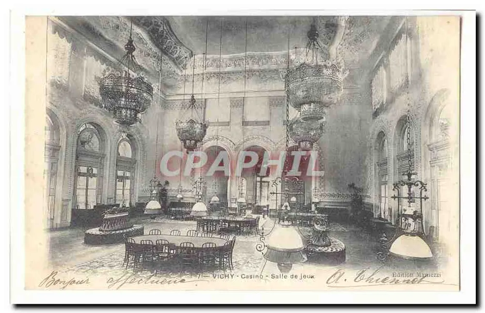Vichy - Casino - Salle de Jeux — Édition Manezzi, n° 71 - Recto