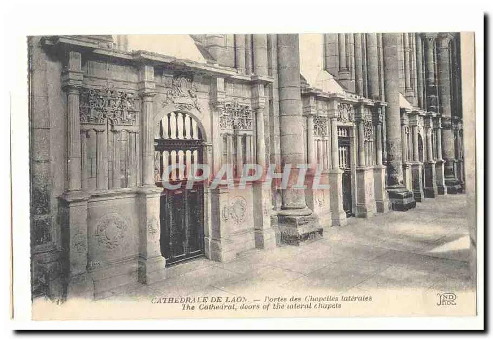 Kathedrale von Laon — Türen der Seitenkapellen — IND. FOL. - Vorderseite