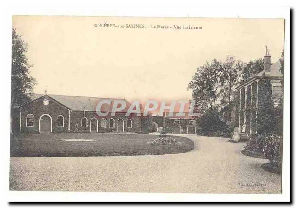 Rosières-aux-Salines - Das Gestüt - Innenansicht — Vichoreau, Verlag - Vorderseite
