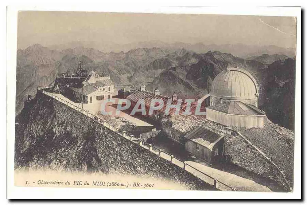 Observatorium des Pic du Midi (2860 m.) — BR-3601 - Vorderseite