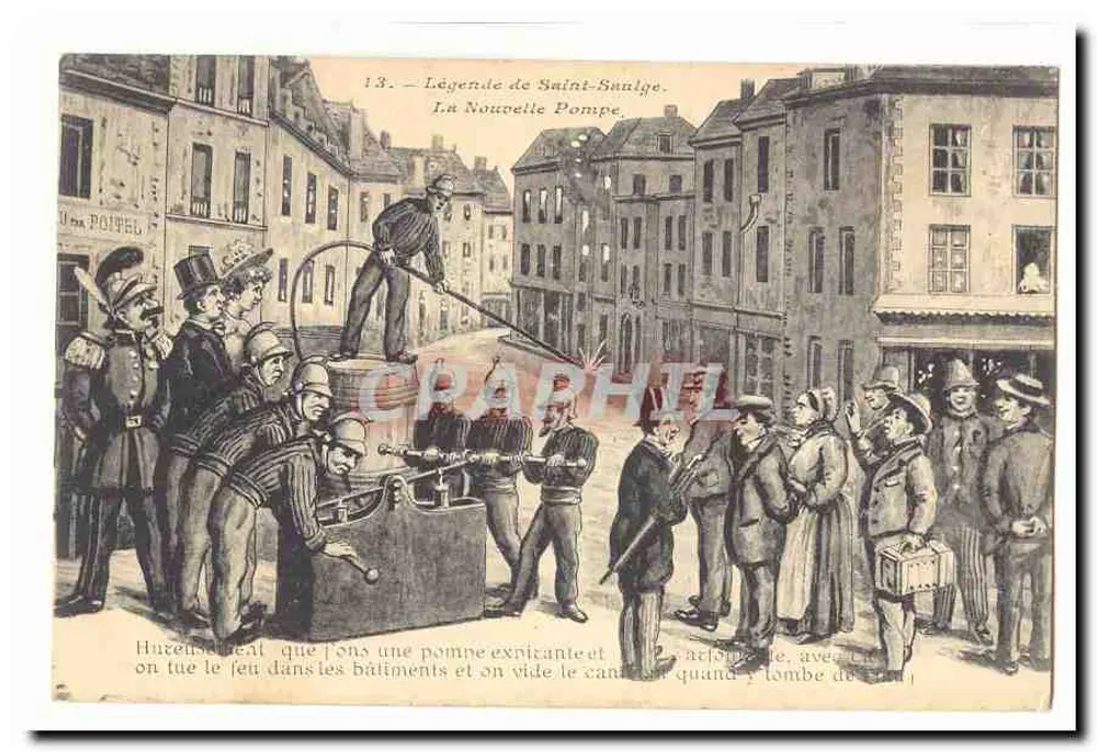 Saint-Saulge — Die Neue Pumpe — Verlag POITEL, Nr. 13 - Vorderseite