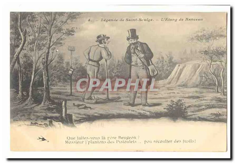 Legende von Saint-Sulge — Der Ranceau-See — Legende von Saint-Sulge — Der Ranceau-See - Vorderseite