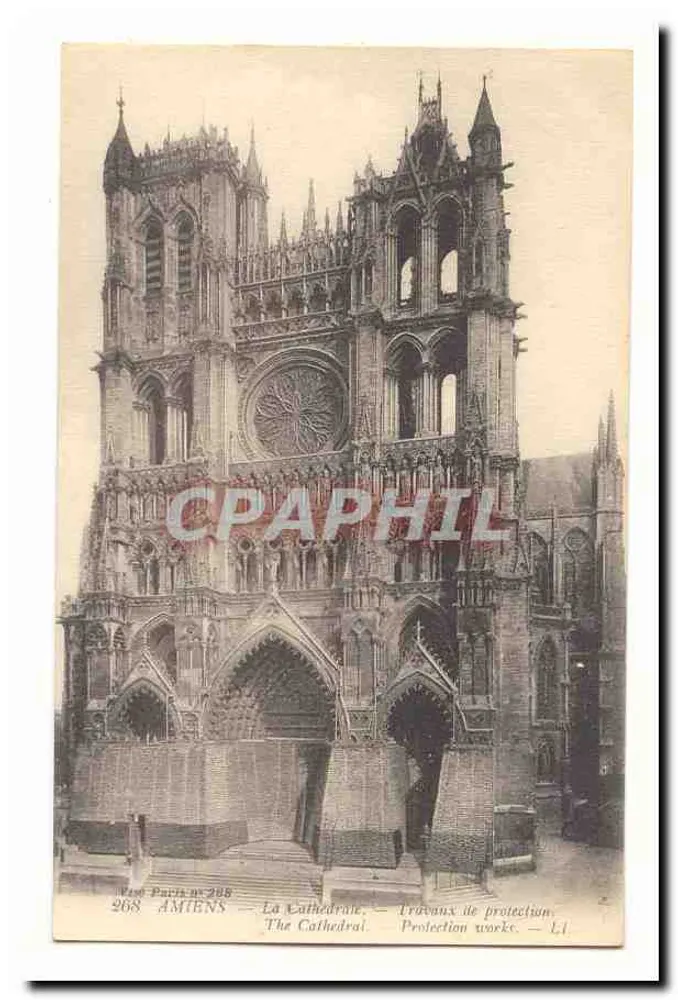 Amiens — Die Kathedrale — Schutzarbeiten — Verleger: Vve Paris n° 268 - Vorderseite