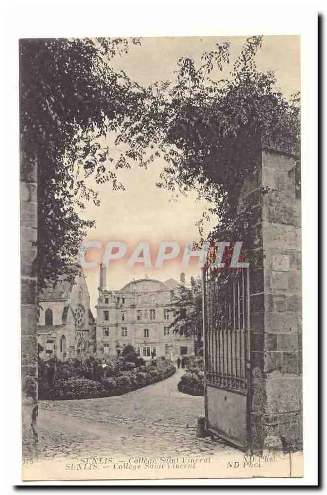 Senlis — Colégio Saint-Vincent — ND Phot. - Frente