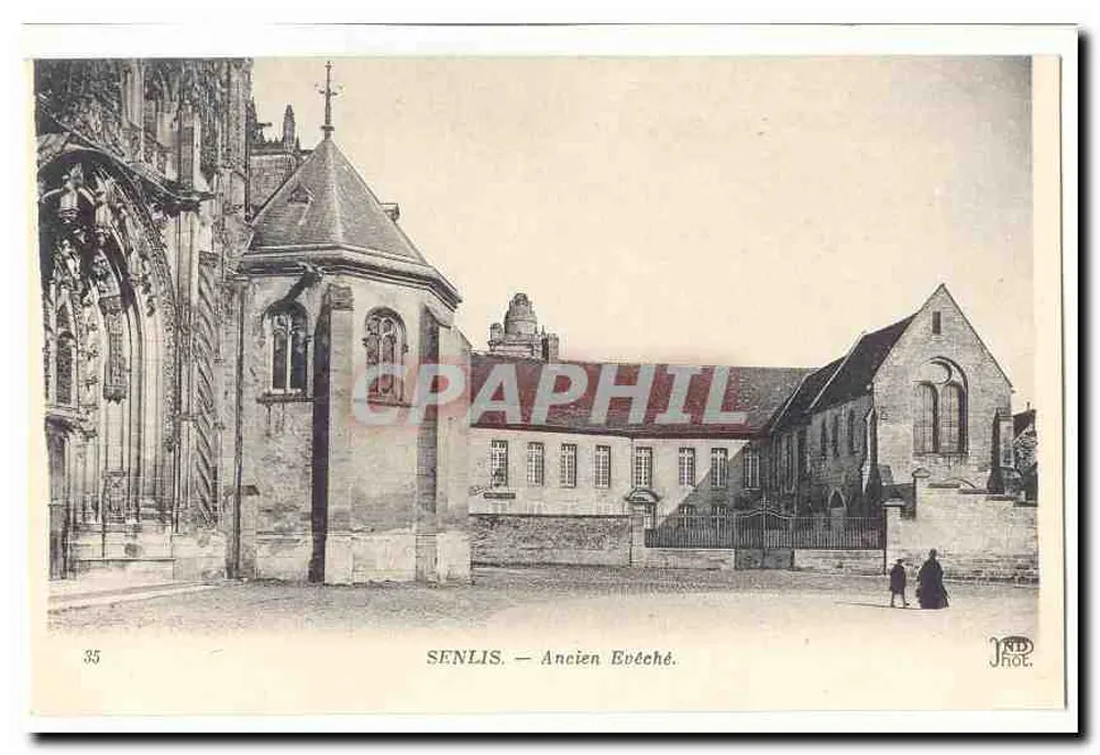 Senlis — Antigo Bispo - Frente