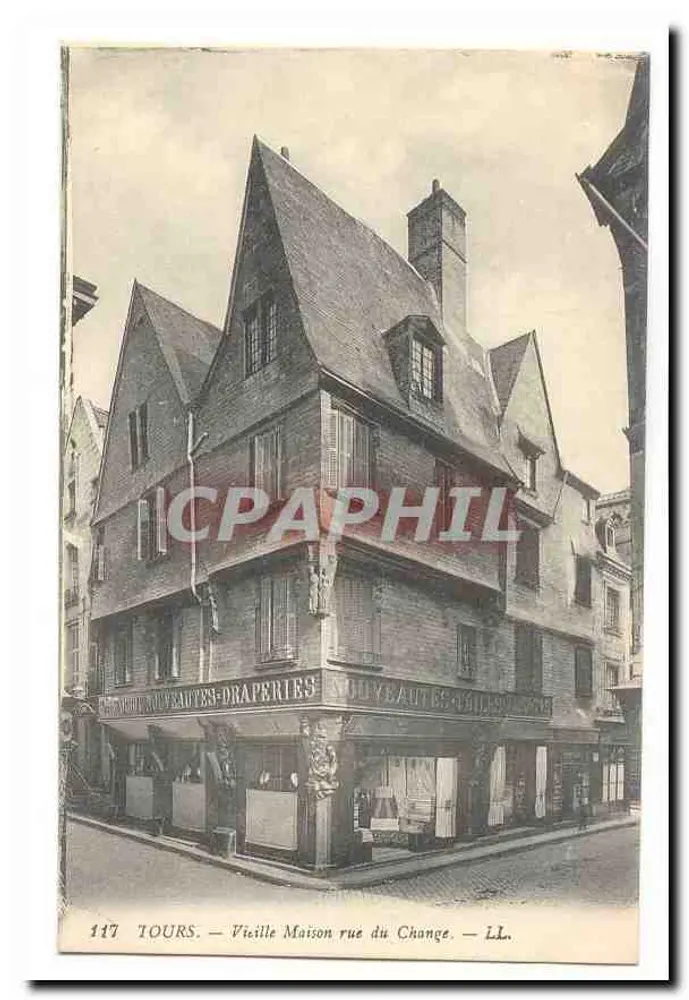 Tours — Velha Casa rua do Change — LL. — n° 117 - Frente