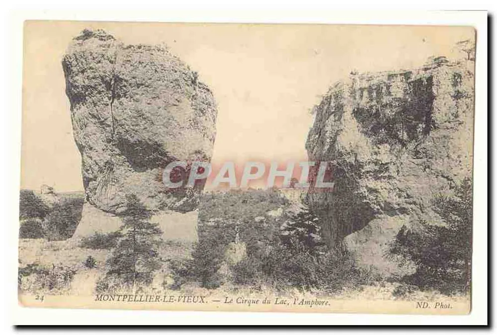Montpellier-le-Vieux — Ansicht des Cirque du Lac, l'Ampbore — ND. Phot. - Vorderseite