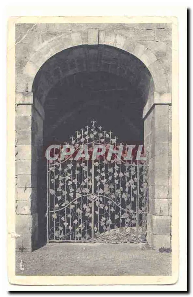 Verzierte Eisen-Portal — Stein-Arch — unbekannter Verleger - Vorderseite