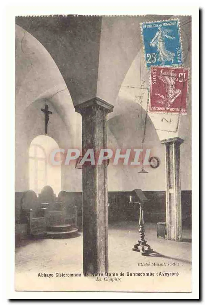 Zisterzienserkloster Notre-Dame de Bonnecombe (Aveyron) — Das Kapitel — Oliché Massol, Toulouse - Vorderseite
