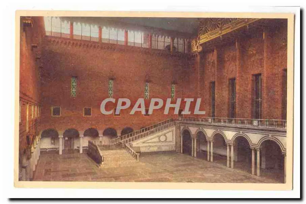 Innenraum des Palazzo dei Priori in Siena — Verlag nicht angegeben, Seriennummer nicht sichtbar - Vorderseite