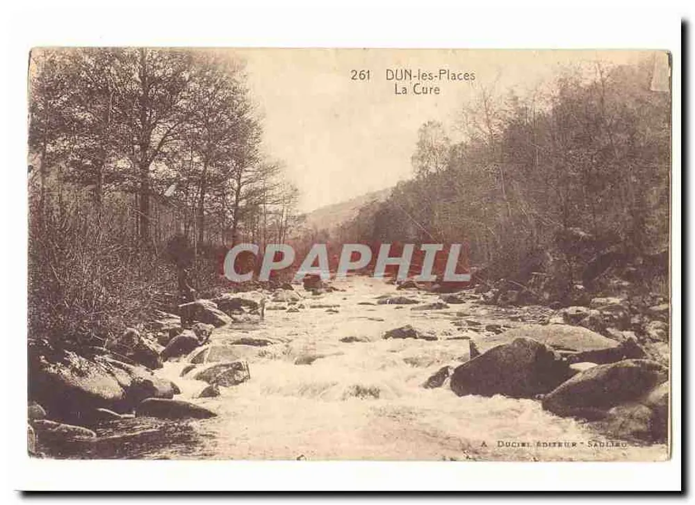 La Cure — Dun-les-Places — A. Duciel Éditeur, Sadilieu - Frente