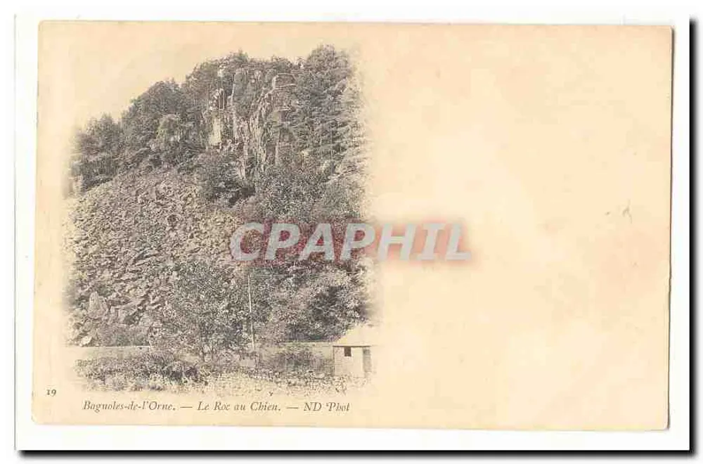 Baguoles-de-l'Orne — Der Felsen des Hundes — ND Pibat - Vorderseite