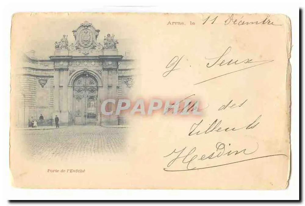 Puerta del Obispo — Arras — editor no visible - Anverso