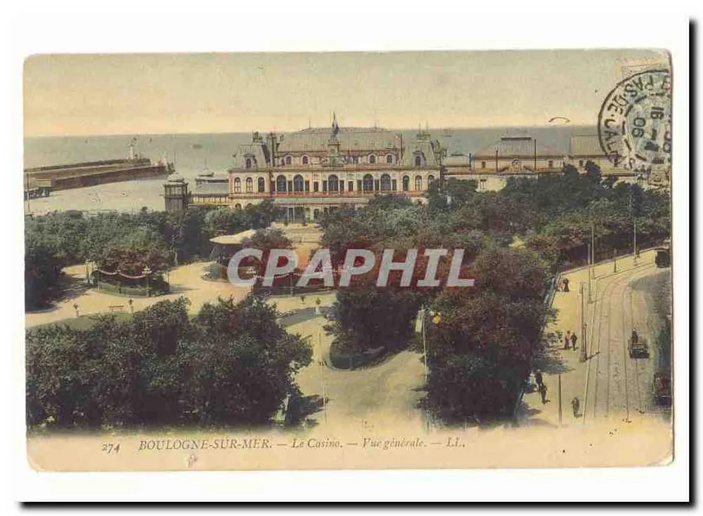 Boulogne-sur-Mer — Das Casino — Allgemeiner Blick — L.L. - Vorderseite