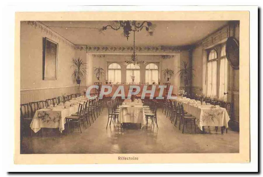 Refectorium — Innenraum des Speisesaals - Vorderseite