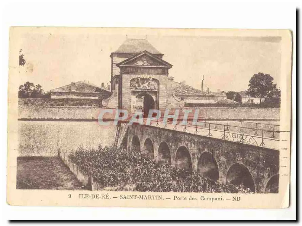 Ile-de-Ré — Saint-Martin — Porte des Campani - Vorderseite