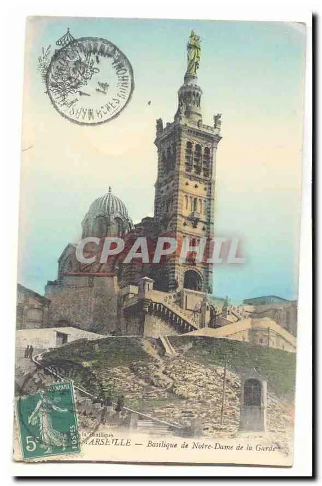 Marselha — Basílica de Nossa Senhora da Guarda - Frente