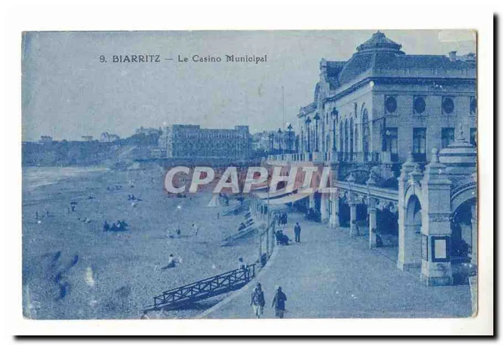 Biarritz — O Casino Municipal - Frente